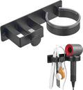 Hair Dryer Wall Bracket Holder - Hair Dryer - Hair Dryers - Hair Dryer Holders - Bathroom Hanging Rack - Hair Dryer Brush - Hair Dryer Holder - Wall Mount - Self-Adhesive - Universal - Hair Dryer - Wall Mount - For Hotel, Bathroom, Living Room, Barbershop