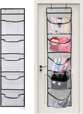 Hanging Storage Bags - Hanging Storage Boxes - Comes with 5 Mesh Pockets - Perfect as Hanging Storage Boxes for the Bedroom - Ideal for Toy Storage
