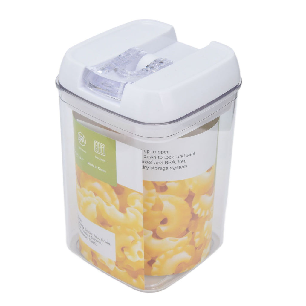4Pcs/Set Kitchen Storage Box Transparent Multifunctional Sealed Jar for Home Kitchen