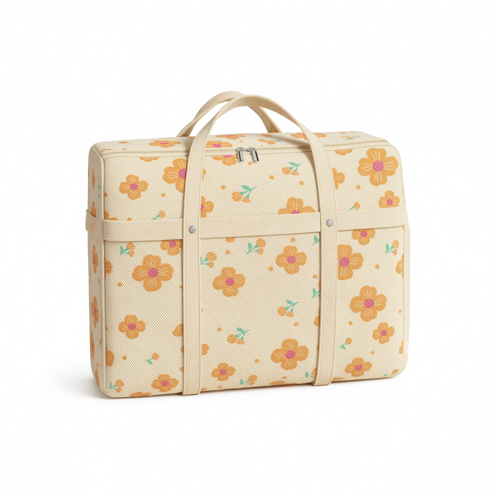 Large Non-Woven Quilt & Clothing Storage Bag (Matcha Green - 70x31x51cm)