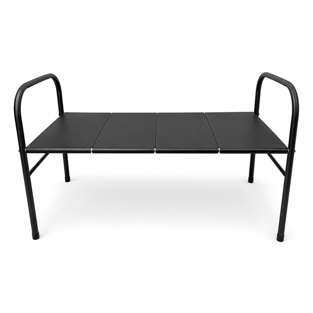 Extendable Storage Rack Under Sink Shelf  Kitchen Organizer black