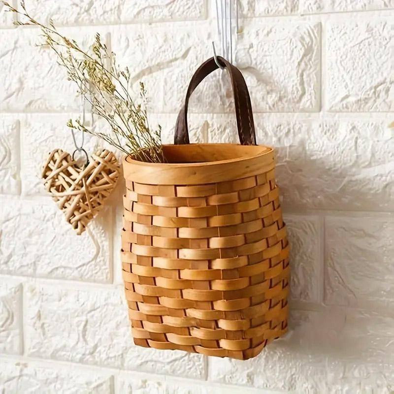 Carrying Basket for Fruit Snacks Storage Organizer Home Kitchen Storage Basket