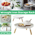 Wrought Iron Storage Rack for Kitchen Fruit Snack Desktop Storage