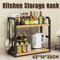 Kitchen Storage Rack Multi-Layer Household Seasoning Storage Metal