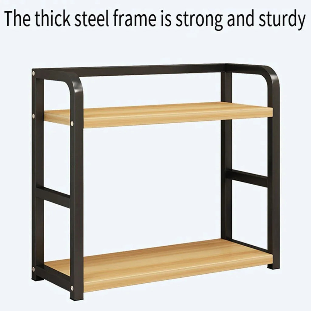 Kitchen Storage Rack Multi-Layer Household Seasoning Storage Metal
