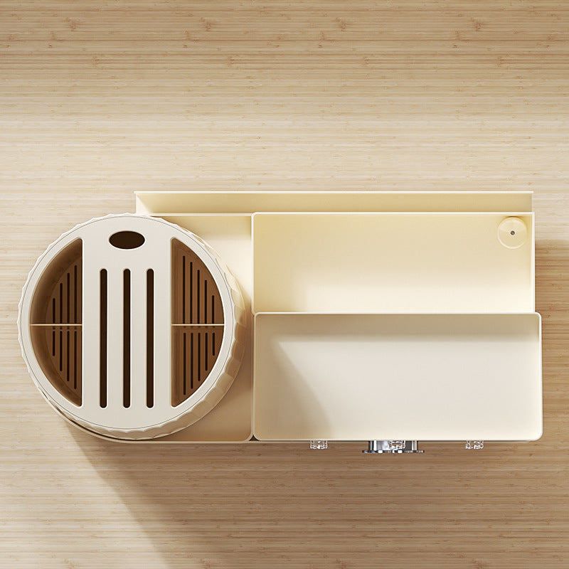 All-in-One Kitchen Countertop Organiser (Transparent)