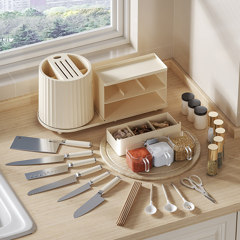 All-in-One Kitchen Countertop Organiser (Transparent)